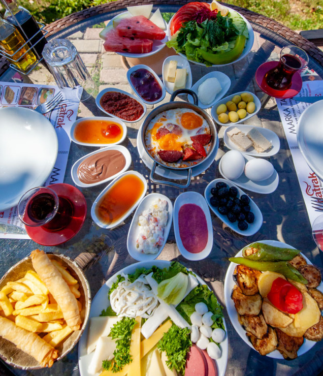 Bursa Manzaralı Serpme Kahvaltı
