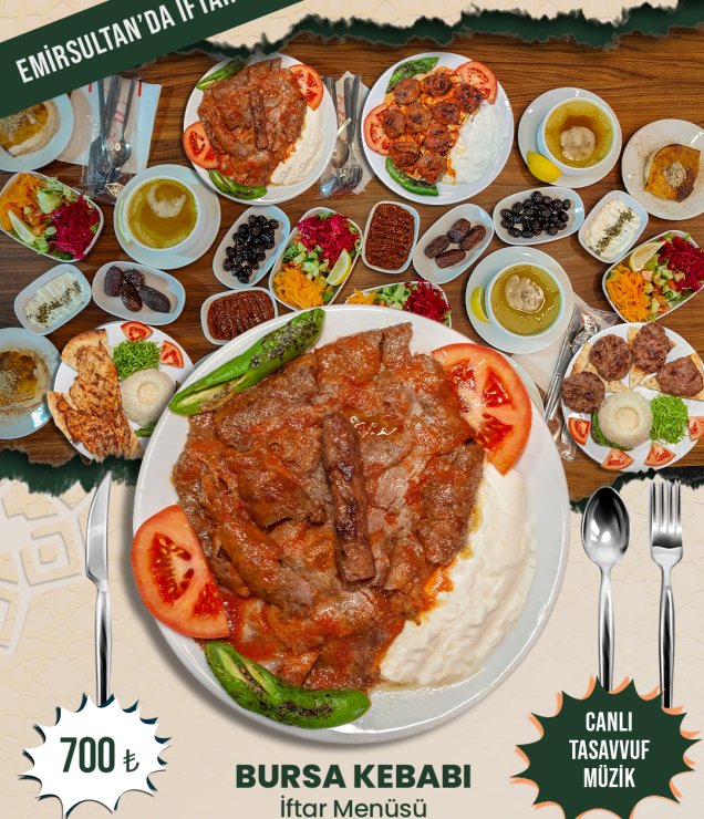 İFTAR MENÜSÜ – Saltanat Kebap İftar Menüsü ve Fiyatları
