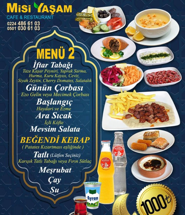 Misi Yaşam İftar Menüsü ve Ramazan Lezzetleri