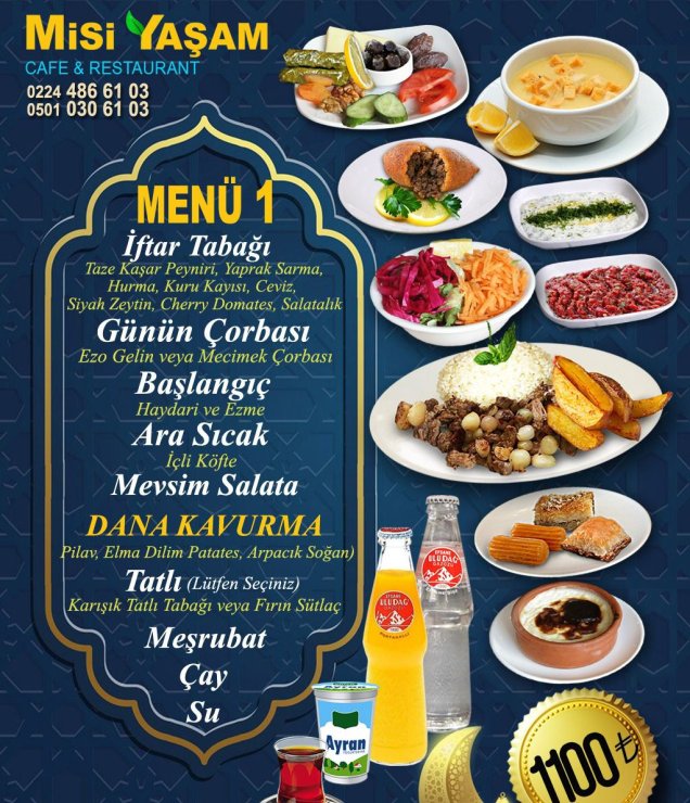 Misi Yaşam İftar Menüsü ve Ramazan Lezzetleri