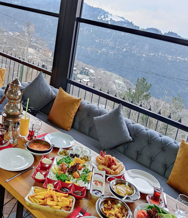 KAHVALTI - Serpme Kahvaltı Zevki Safa’da Manzarayla