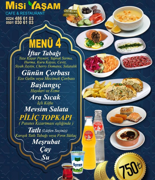 Misi Yaşam İftar Menüsü ve Ramazan Lezzetleri