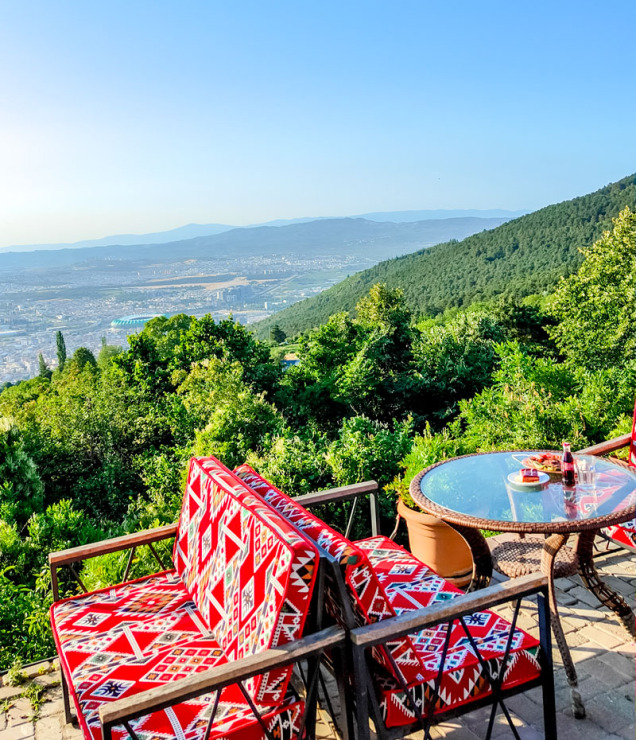 Çatrak Cafe - Dağ Yolu Bursa Manzaralı Mekan