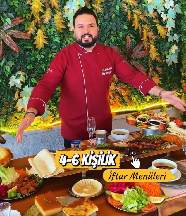 Mavera Cafe Özel İftar Sofraları